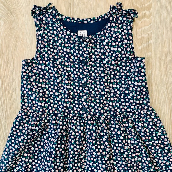 NEW Gap Floral Shortsleeve Dress 5t - Picture 3 of 5